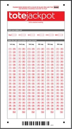 How Does Tote Jackpot Work