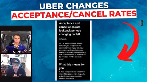how does uber cancellation rate work