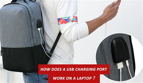 How Does Usb Port On Backpack Work
