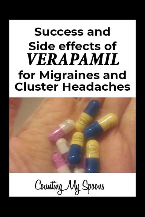 how does verapamil work for cluster headaches