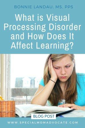 how does visual processing affect learning