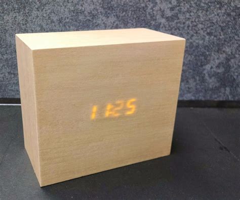 How Does Wood Digital Clock Work