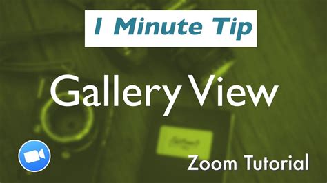 How Does Zoom Determine Gallery Order
