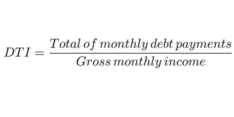 How Dti Ratio Is Calculated