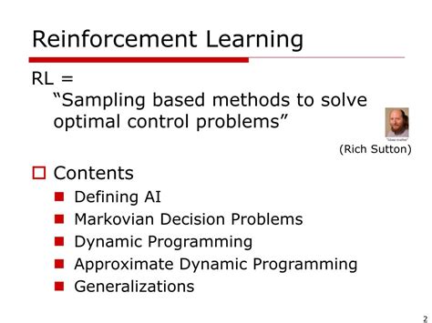 how dynamic programming is applicable in reinforcement learning explain