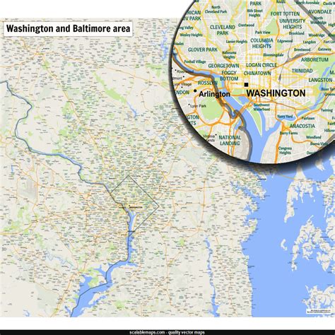 how far is baltimore from washington dc