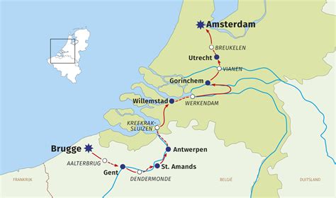 how far is bruges from antwerp