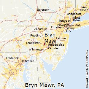 how far is bryn mawr from philadelphia