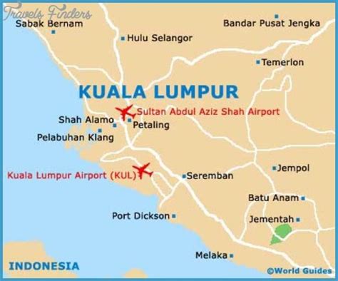 how far is kuala lumpur airport from the city