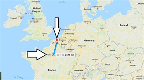 how far is lille from paris