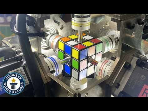 how fast can a robot solve a rubik's cube