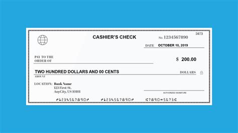 how fast can you get a cashier's check