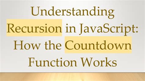 How Function Works In Javascript