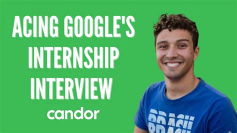 how hard is google internship interview