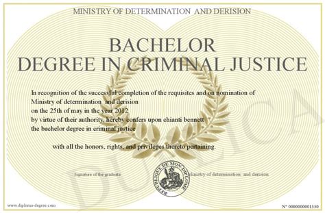 how hard is it to get a bachelor degree in criminal justice