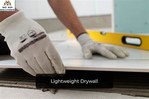How Is Lightweight Drywall Made