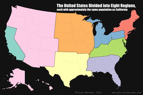how is the united states divided