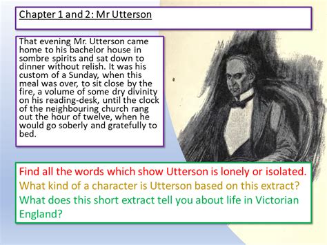How Is Utterson Presented In Jekyll And Hyde