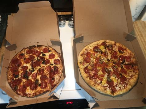 how large is a domino's large pizza