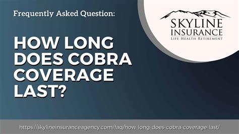 how long can you extend cobra coverage