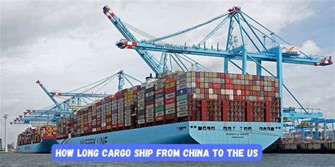 how long cargo ship from china to us