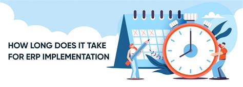 Infographic illustrating the typical phases and time allocation for an SME ERP implementation project, showing preparation, configuration, testing, and go-live stages.
