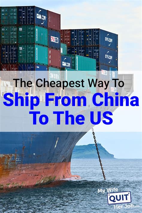 how long does a cargo ship from china take
