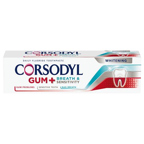 how long does corsodyl toothpaste take to work