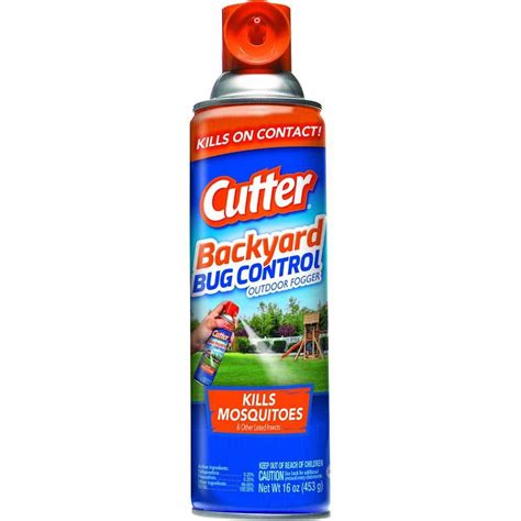 how long does cutter backyard bug control outdoor fogger last