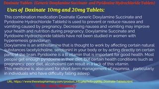 how long does doxylamine succinate work