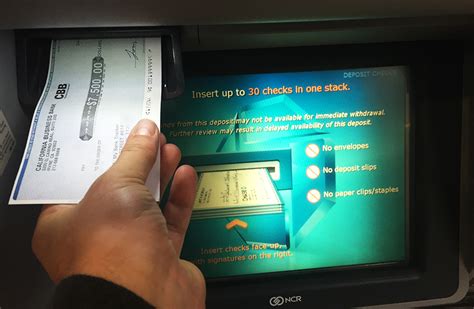 How Long Does It Take A Check To Clear If Deposited In An Atm