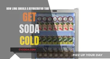 How Long Does It Take For A Can Of Soda To Get Cold In The Fridge
