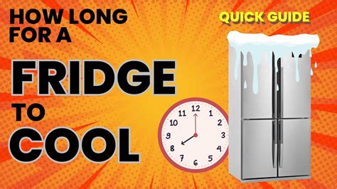 How Long Does It Take For A Drink To Get Cold In The Refrigerator