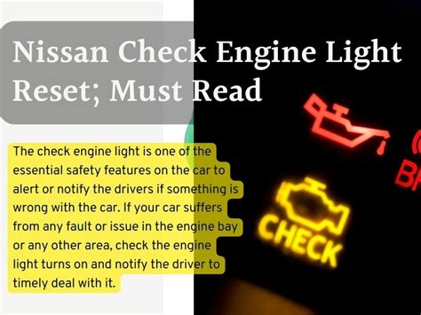 how long does it take for check engine light to reset