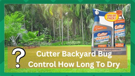 How Long Does It Take For Cutter Backyard Bug Control To Work