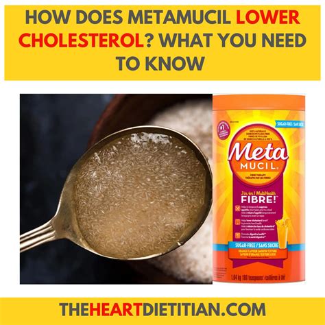 how long does it take for metamucil to reduce cholesterol