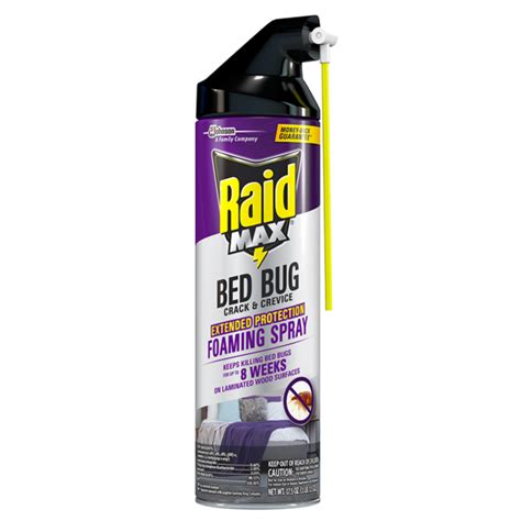 How Long Does It Take Raid Bed Bug Spray To Dry
