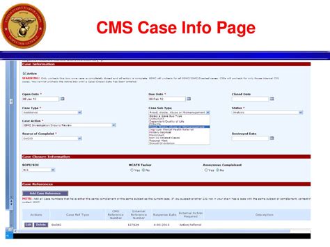 how long does it take to close a cms case