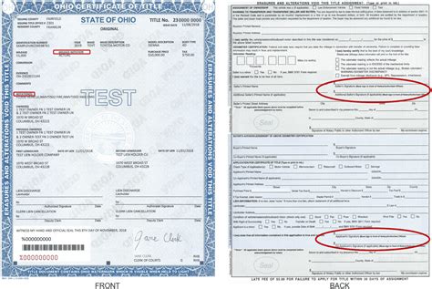 how long does it take to get a replacement title in ohio