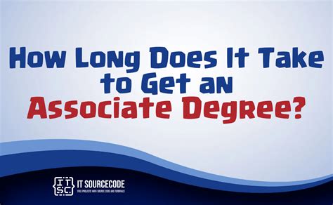 how long does it take to get an associate's degree in human resources