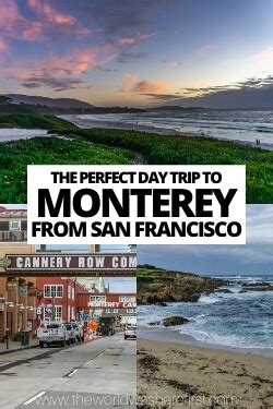 how long does it take to get to monterey from san francisco
