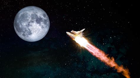 How Long Does It Take To Get To The Moon On A Spaceship