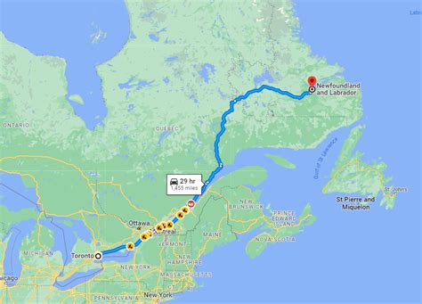 how long does it take to get to toronto by car