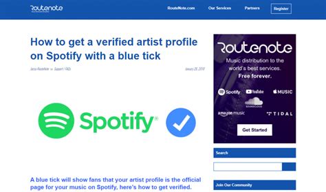 how long does it take to get verified on spotify