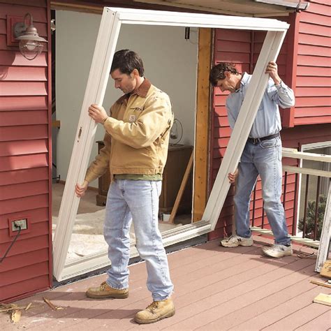 how long does it take to install exterior french doors