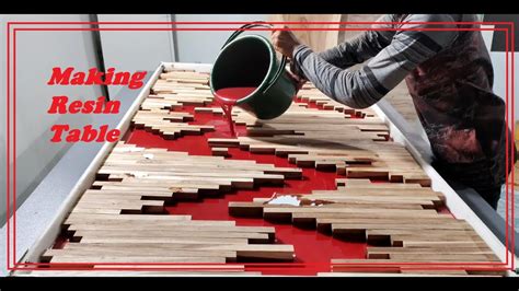 how long does it take to make a resin table