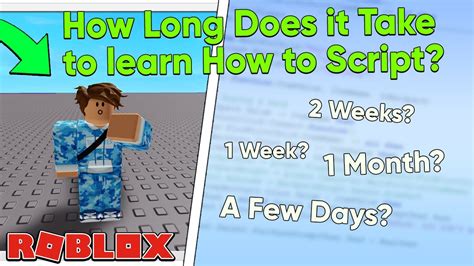 how long does it take to master roblox scripting