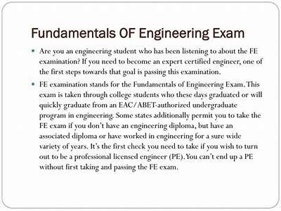 how long does it take to study for the fundamentals of engineering exam