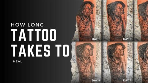 how long does it take to tattoo upper arm