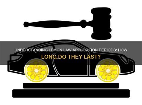 How Long Does Lemon Law Apply
